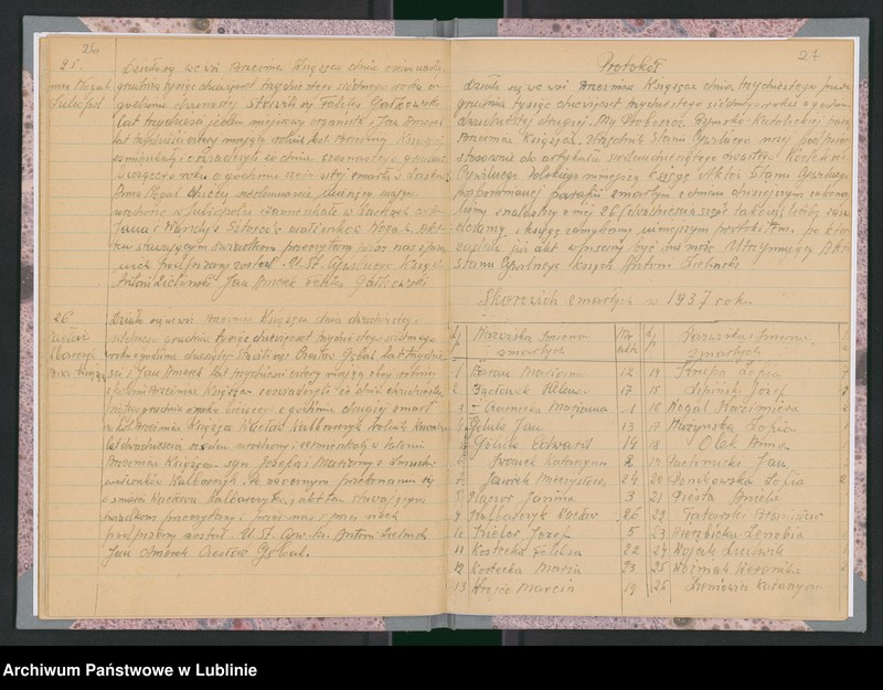 image.from.unit.number "Księga małżeństw i zgonów"