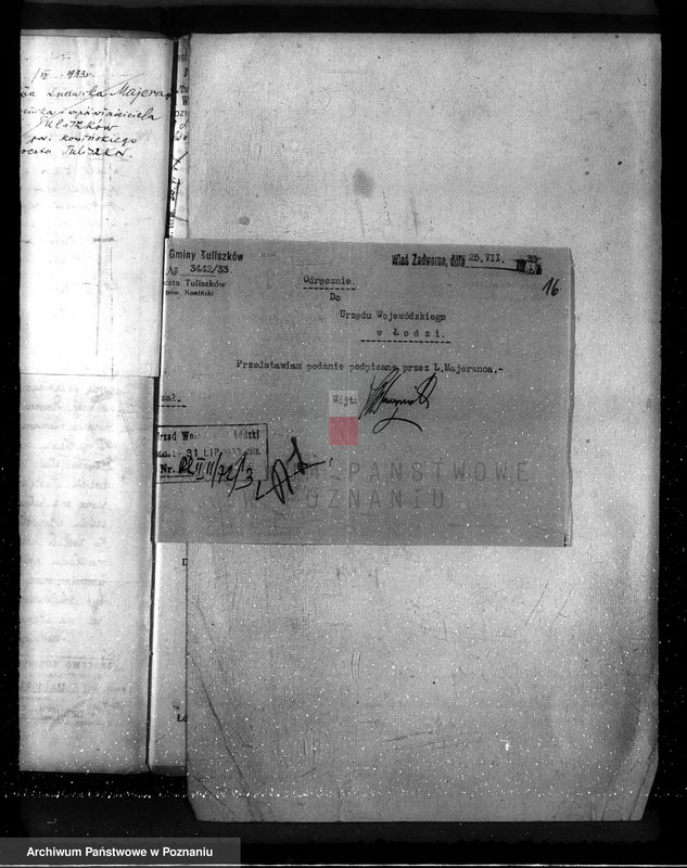 Obraz 20 z jednostki "Sprawa wydzielenia gruntów leśnych z majątku Rysin powiat koniński"