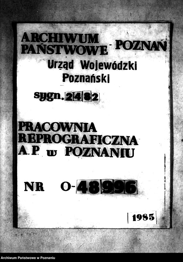 Obraz 1 z jednostki "Wykaz miar wsi Szczepidło powiatu konińskiego /wieś i majątek Brzeźno/ prace scaleniowe/"