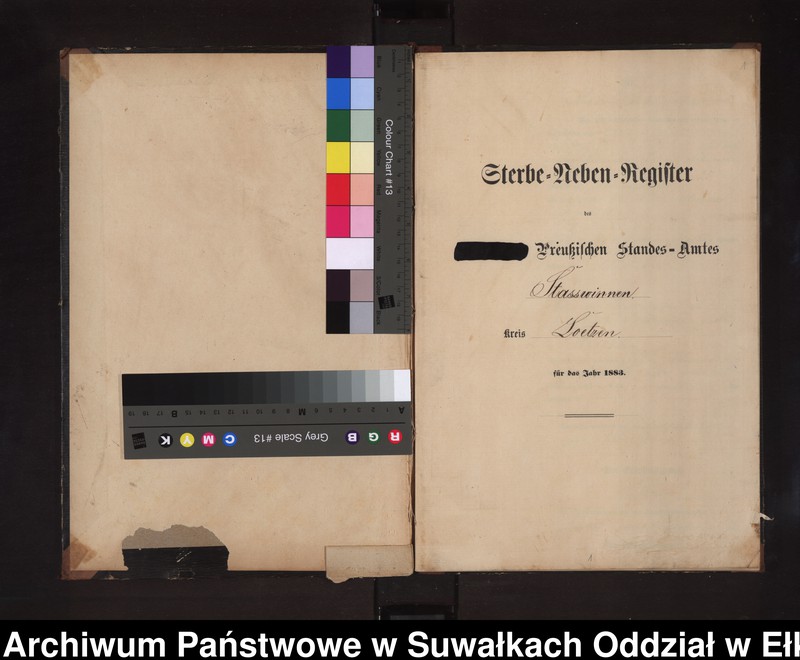 image.from.unit.number "Sterbe-Neben-Register des Preussischen Standes-Amtes Stasswinnen Kreis Loetzen"