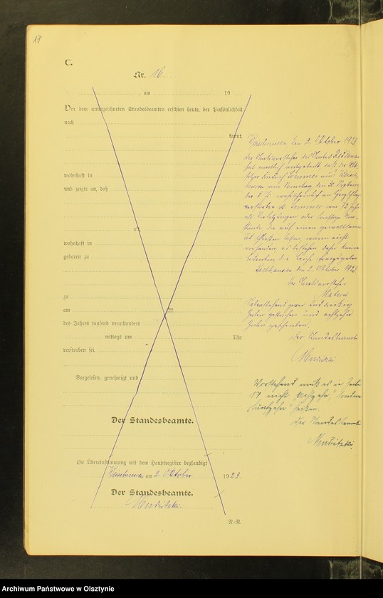 image.from.unit.number "Sterbe-Neben-Register Nr 1 - 20[ Księga zgonów - wtóropis ]"