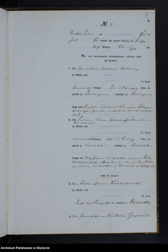 image.from.unit.number "Heiraths-Neben-Register Nr 1 - 9"