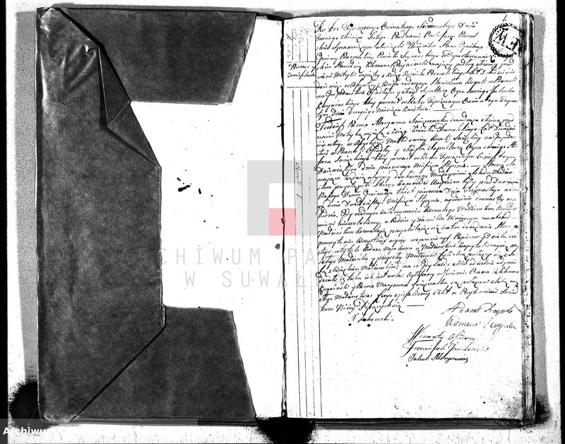 image.from.unit.number "Akta Gminy Przeroslskiey Zaślubionych od Dnia 1-wszego Stycznia Roku 1817"