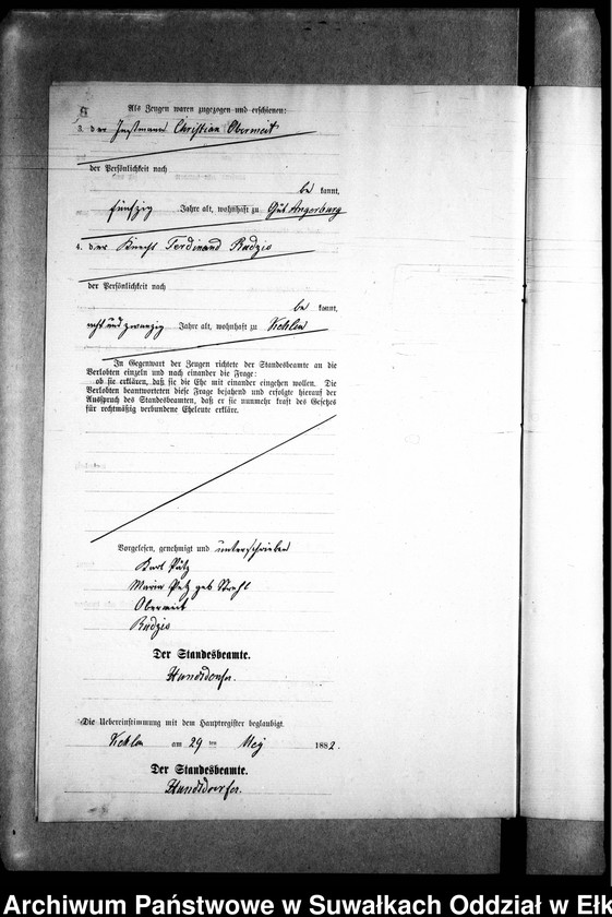 image.from.unit.number "Heiraths-Neben-Register des Preussischen Standes-Amtes Kehlen Kreis Angerburg"