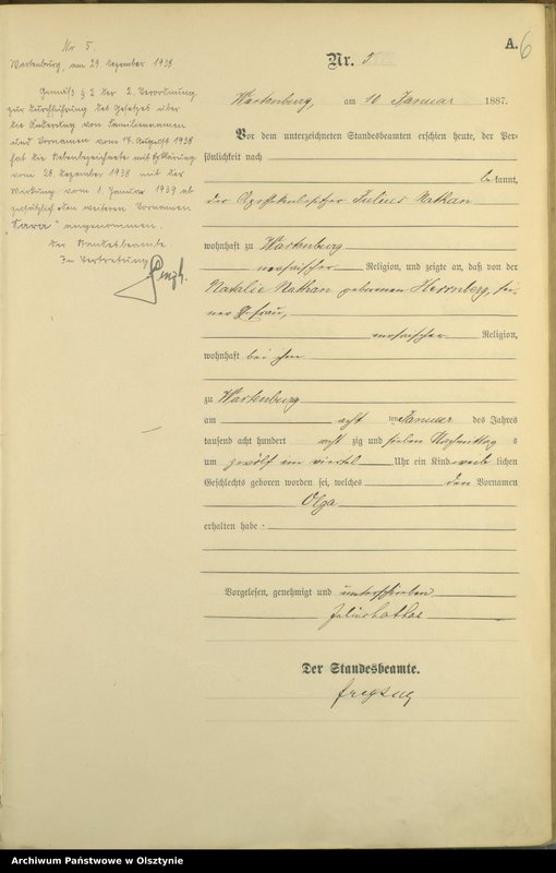 image.from.unit.number "Geburts-Haupt-Register Nr 1 - 215"