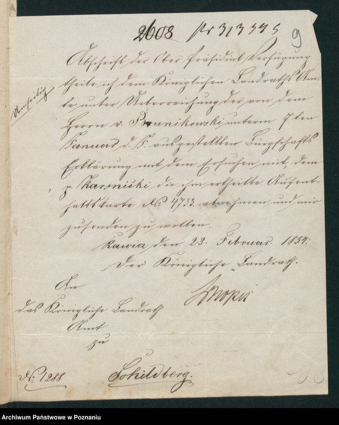 Obraz 12 z jednostki "A. betr. Johann Bolesław von Karśnicki zu Roszkówko"