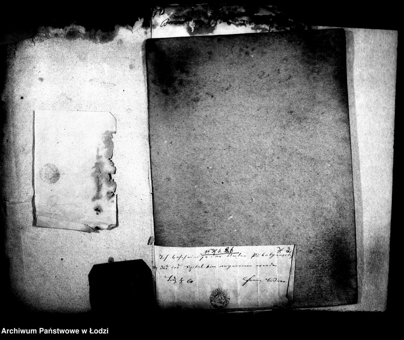 Obraz 7 z jednostki "Dowody przyjętych chorych do szpitala św. Aleksandra w Łodzi w 1861 r."