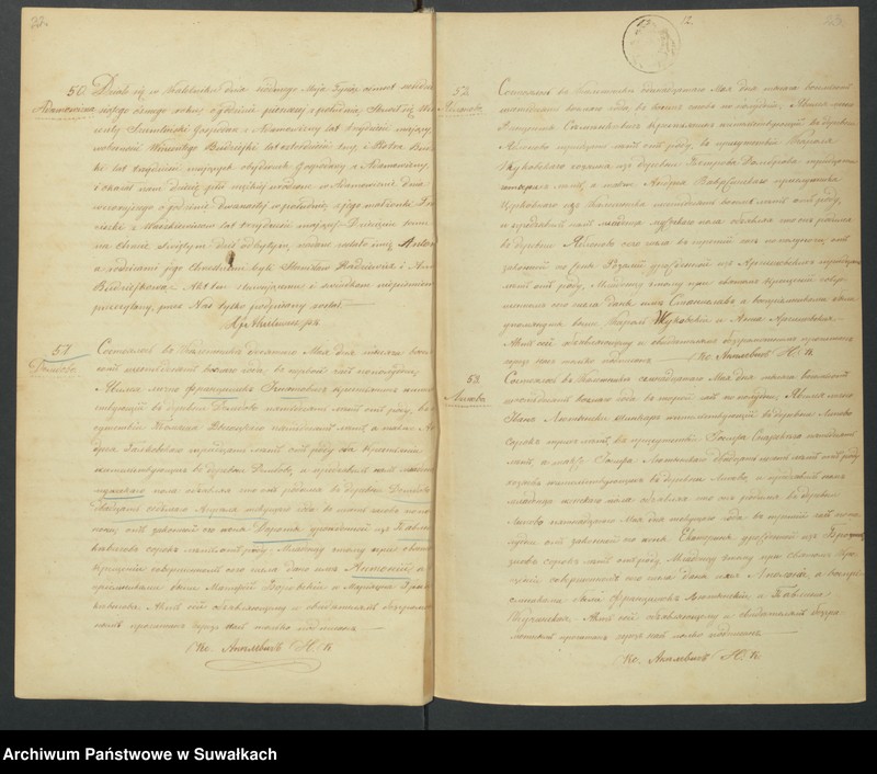 Obraz 14 z jednostki "[Duplikat Aktów Urodzenia, Zaślubienia i Zejścia Parafii Rzymsko-Katolickiej w Kaletniku 1868 r.]"