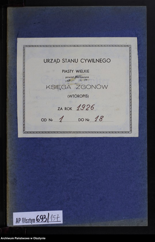 image.from.unit.number "Sterbe-Neben-Register Nr 1 - 18 [ Księga zgonów - wtóropis ]"