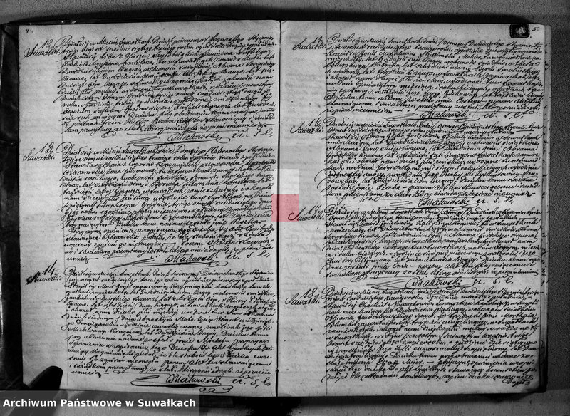 image.from.unit.number "Duplikat Akta Urzędnika Stanu Cwilnego Wyznania Mojżeszowego Okręgu Suwałki do zapisywania Urodzonych, Zaślubionych i Zmarłych na rok 1863"