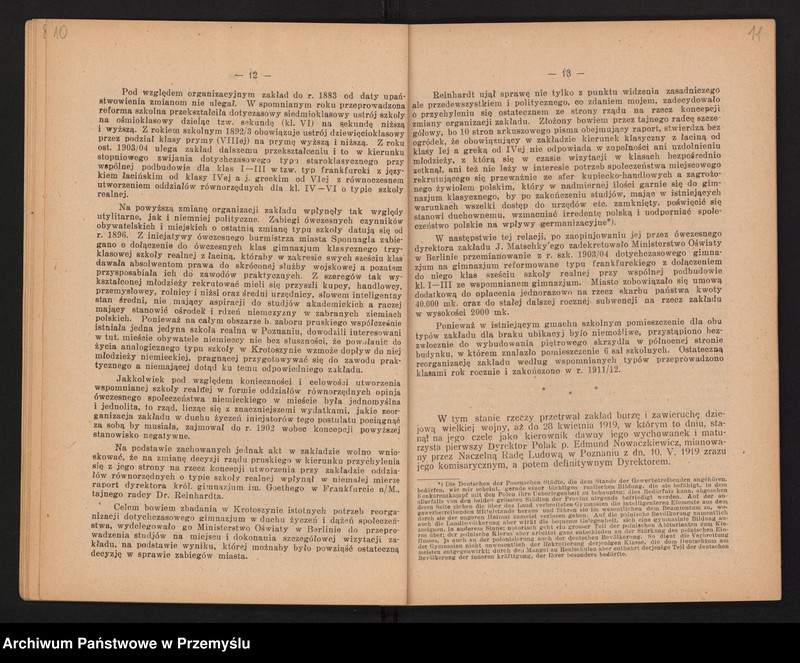 image.from.unit.number "I Sprawozdanie Dyrekcji Państwowego Gimnazjum im. ks. H. Kołłątaja w Krotoszynie za I-sze dziesięciolecie zakładu w niepodległej i wolnej Ojczyźnie (1919-1929)"