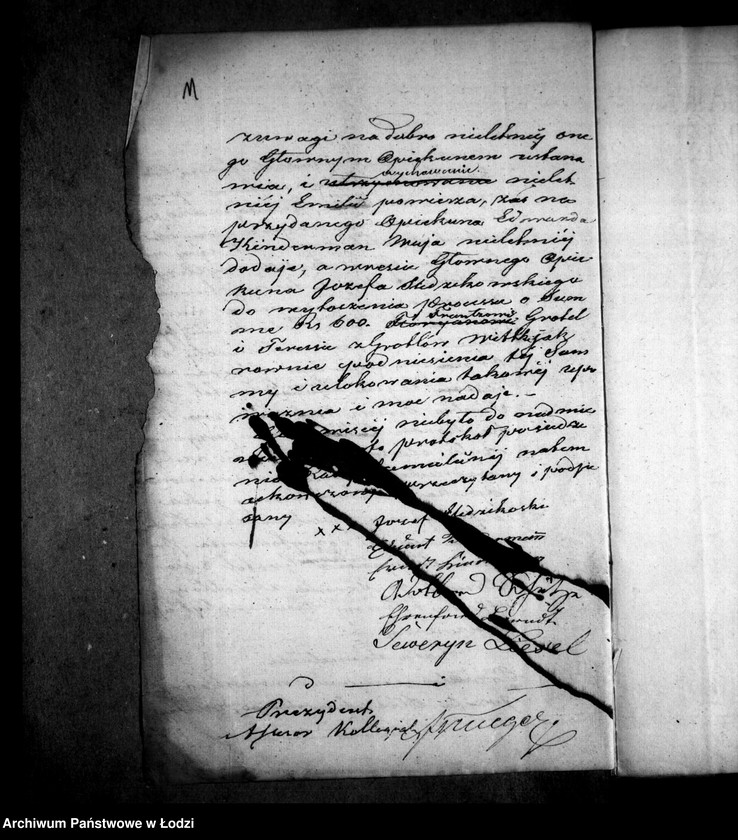 Obraz 15 z jednostki "Akta tyczące się ustanowienia opieki nad nieletnią Emilią Ingeborg po zmarłej Auguście z Kindermanów Kohl"