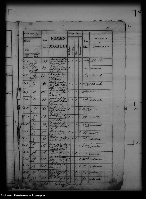 Obraz 17 z jednostki "[Kopie ksiąg metrykalnych parafii Piątkowa Ruska (dekanat Bircza)]"