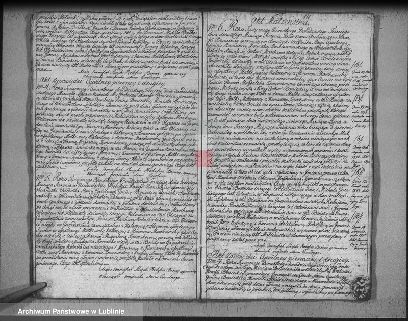 image.from.unit.number "Księga urodzeń, zapowiedzi, małżeństw i zgonów"