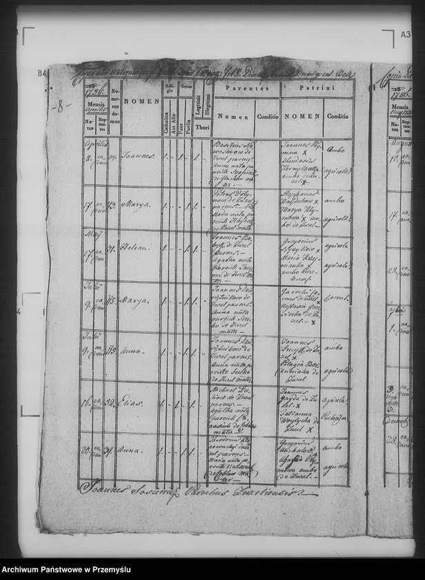 Obraz 12 z jednostki "[Kopie ksiąg metrykalnych parafii Żużel (dekanat Bełz)]"