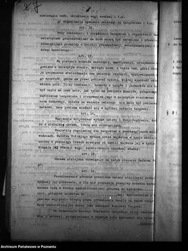 Obraz 11 z jednostki "Obrót zwierzętami [bydłem] ogólne sprawy"