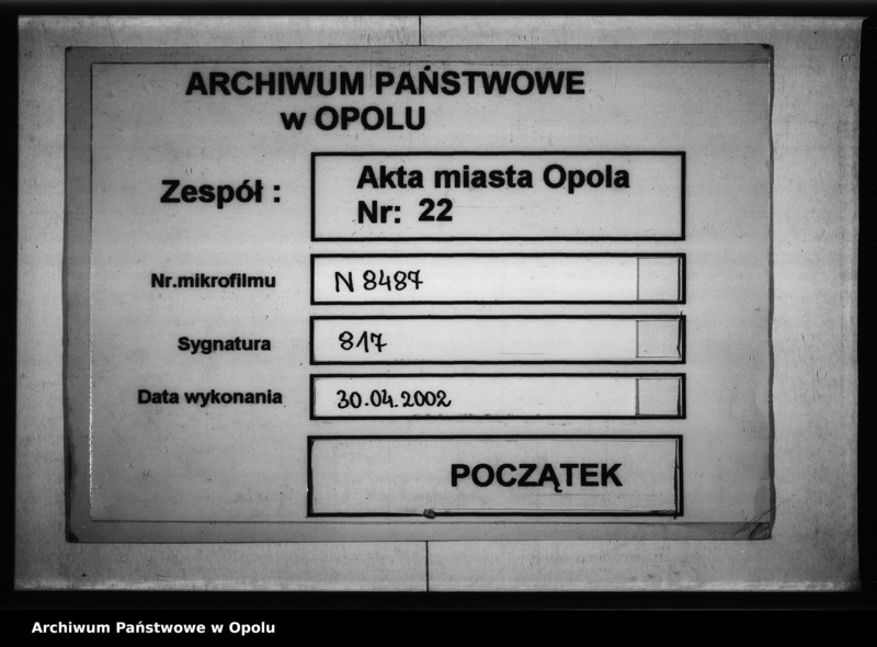 Obraz 1 z jednostki "[Opinie i orzeczenia notariusza dr Glauera]"
