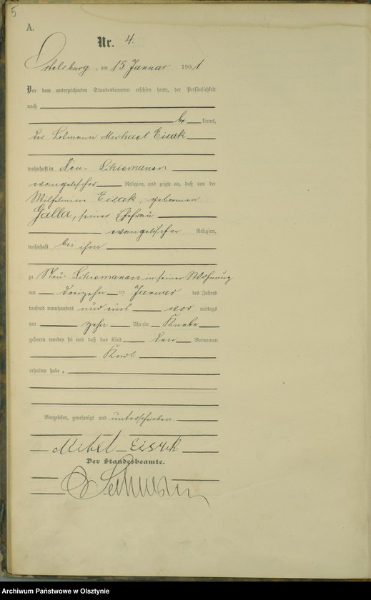 image.from.unit.number "Geburts-Haupt-Register Nr 1 - 85"