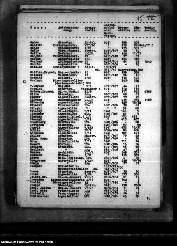 Obraz 19 z jednostki "Reg. Inspektor Linke - Handakte. Aktenplan."