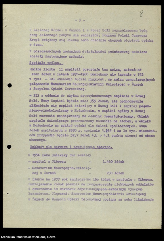 image.from.unit.number "Protokóły z posiedzeń Komisji Zdrowia, Spraw Socjalnych i Ochrony Środowiska Wojewódzkiej Rady Narodowej w Zielonej Górze"