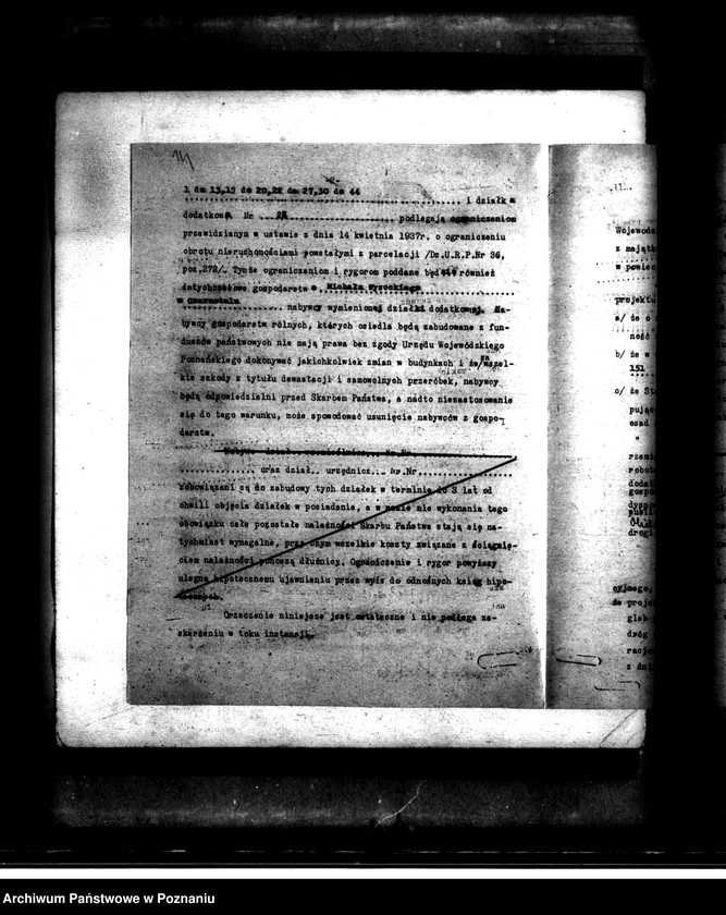 image.from.unit.number "Operat szacunkowy majątku Dąbrówka-Szczeglin powiatu mogileńskiego"