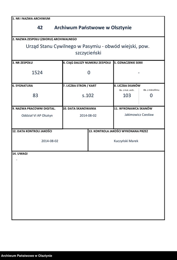 image.from.unit.number "Sterbe-Haupt-Register Nr 1 - 99"