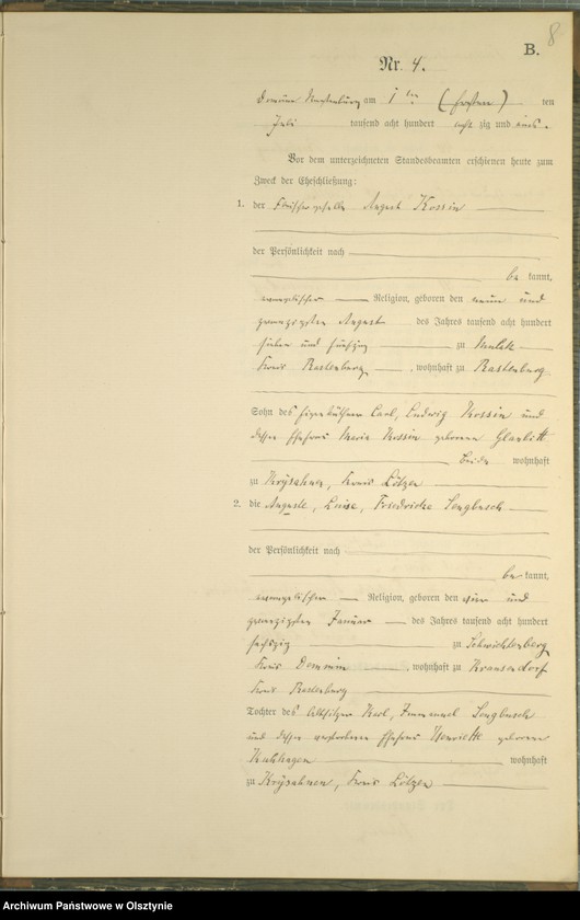 image.from.unit.number "Heiraths-Neben-Register Nr 1 - 11"