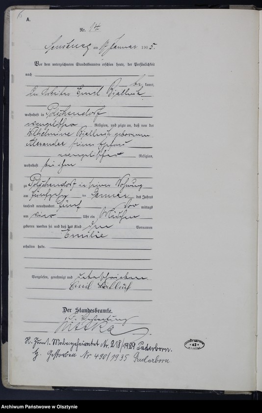 image.from.unit.number "Geburts-Haupt-Register Nr 1 - 310"