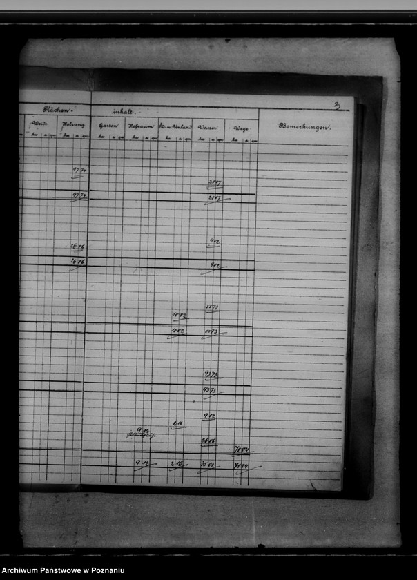 Obraz 7 z jednostki "Vermessungsregister von der Königlichen Domäne Kunowo"