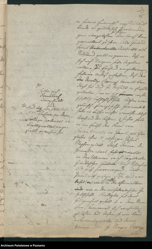 Obraz 10 z jednostki "A. betr. Josef Rusteyko, Bibliothekar des Grafen Johann Działyński"