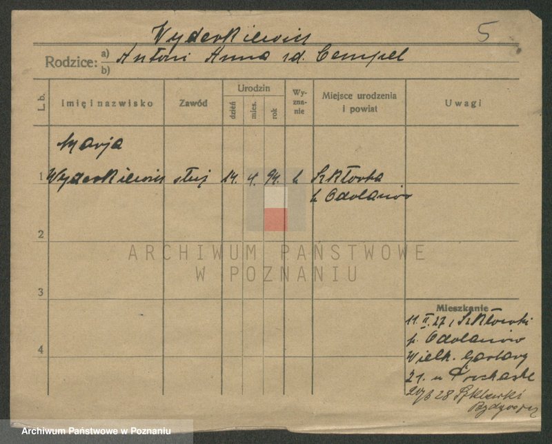 image.from.unit.number "Wyderka - Wyrkus"