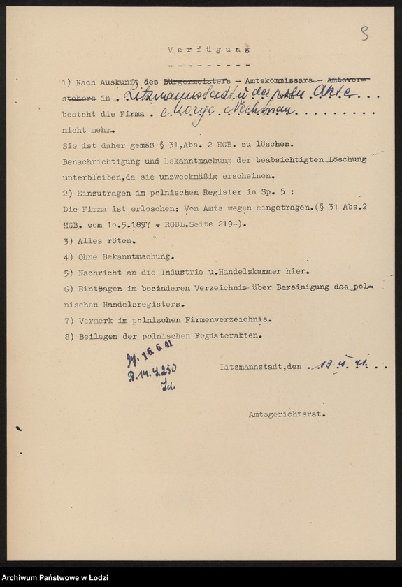 Obraz 11 z jednostki "Moryc Nachman- sprzedaż obuwia"