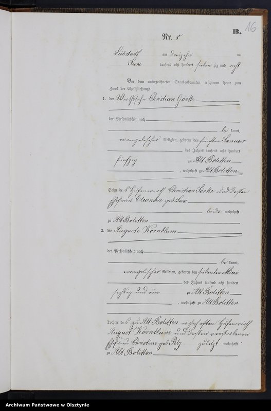 image.from.unit.number "Heiraths-Neben-Register Nr 1 - 17"