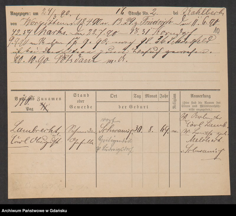 image.from.unit.number "Karty meldunkowe: Lambert - Landecker"