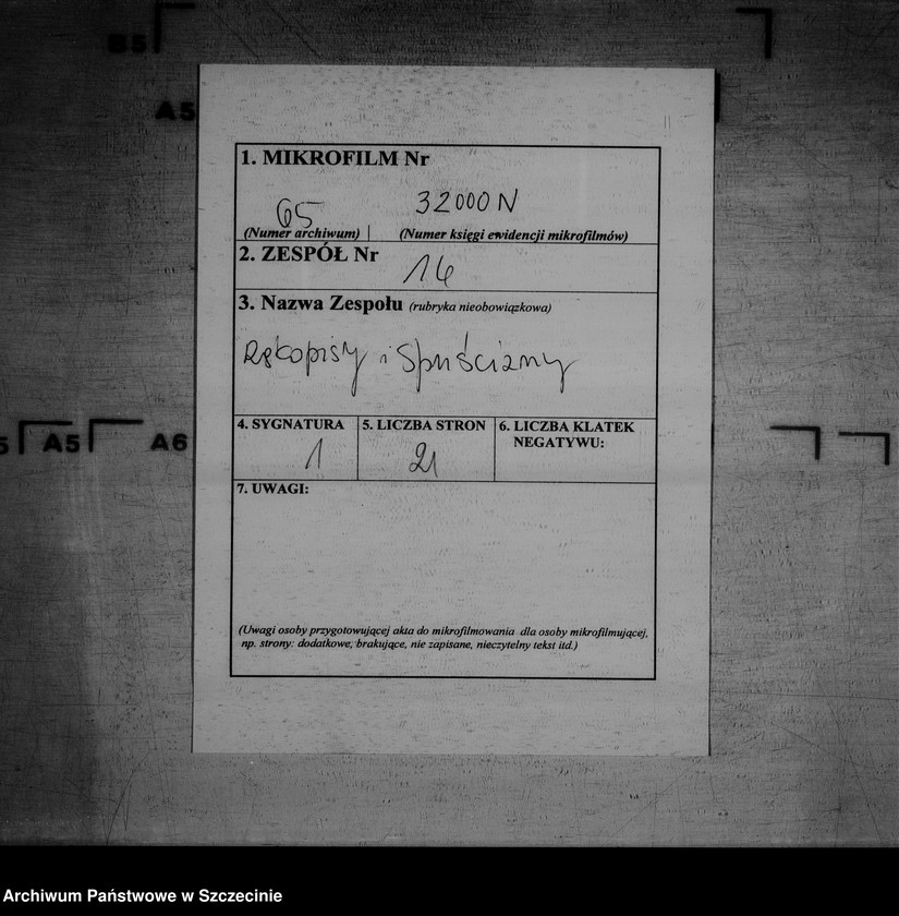 image.from.unit.number "Auszug aus den Regierungs acten das Neu Stettinische Gymnasium betreffend"