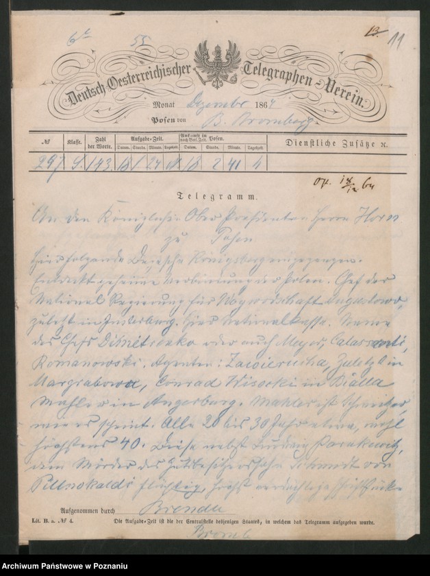 image.from.unit.number "Die Fortsetzung nationaler Bestrebungen von Seiten der Polen."