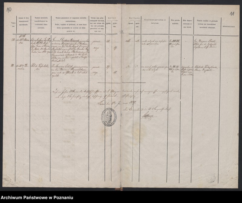 Obraz 8 z jednostki "Księga małżeństw"