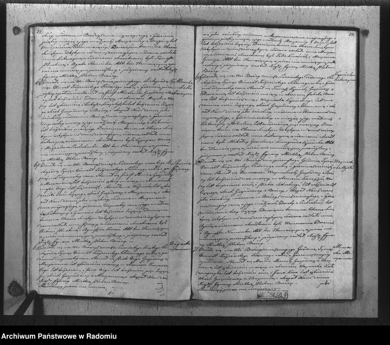 image.from.unit.number "Duplikat akt religijno-cywilnych urodzonych, zaślubionych i zeyścia służący na rok 1837 parafii Brzóza"