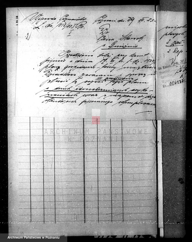 Obraz 6 z jednostki "Nadzór nad gospodarką w lasach majątku Dziadkowo powiecie gnieźnieńskim"