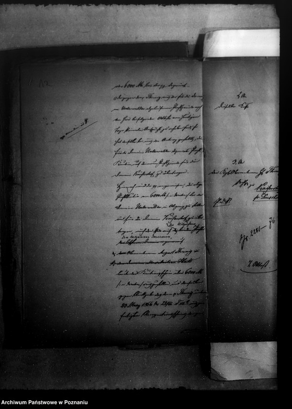 Obraz 16 z jednostki "Die Caution der Domänen-Pachters Wandelf zu Kaiserhof und des Oberamten Thunig deselbest /kaucje domeny Duszniki/"