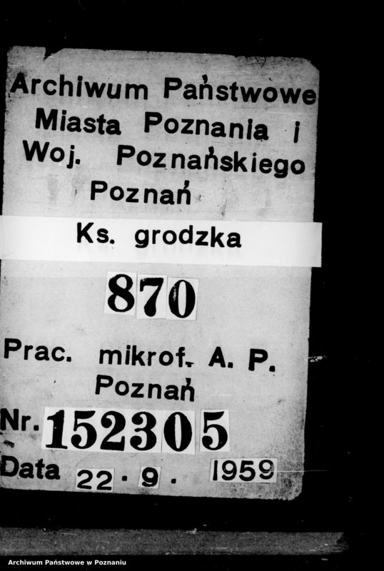 Obraz 1 z jednostki "Inscriptiones, relationes, decreta [inducta]"