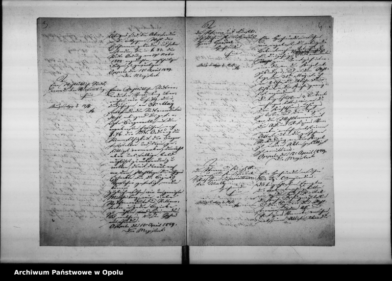 Obraz 7 z jednostki "Acta des Magistrats zu Oppeln betreffend die Ergänzungswahl der Stadtverordneten pro 1849/ 50"