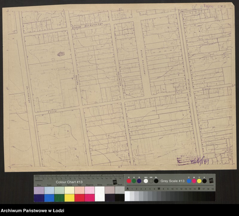 Obraz 1 z jednostki "Plan miasta Łodzi. Sekcja SW 11"