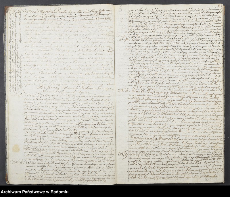 image.from.unit "Duplikat na akta urodzeń, małżeństw i zeyścia w roku 1853 w parafii Przybyszewskiej"