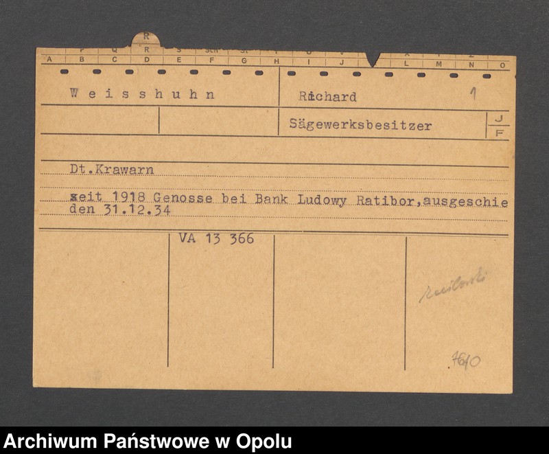 Obraz 3 z jednostki "[Weisshuhn Richard, Deutsch Krawarn]"