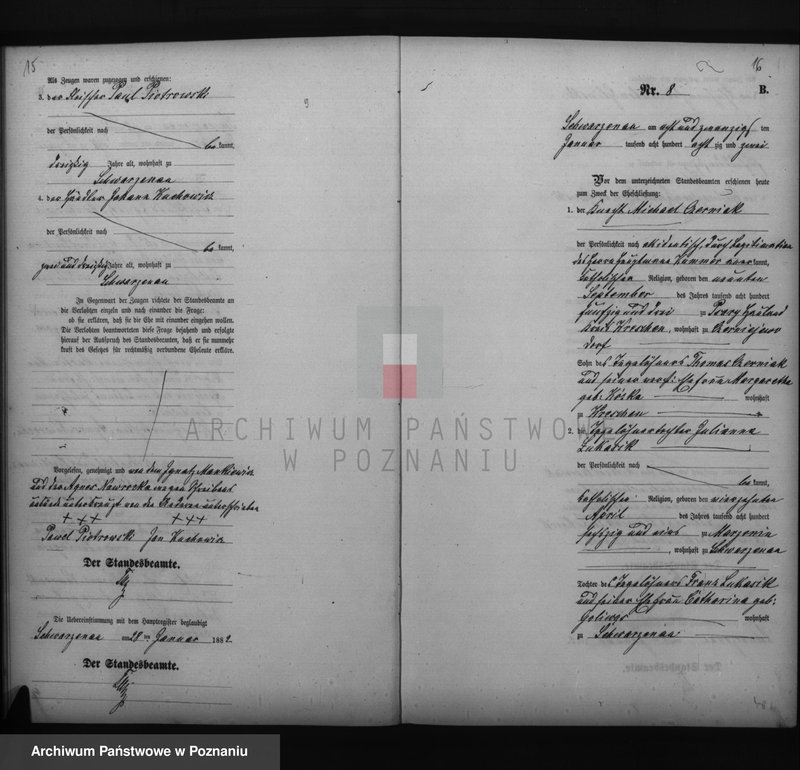 Obraz 11 z jednostki "Księga małżeństw"