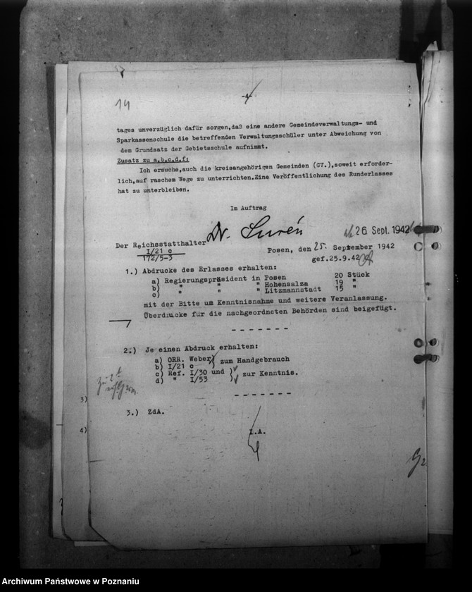 Obraz 18 z jednostki "Ausbildung des Beamtennachwuchses"