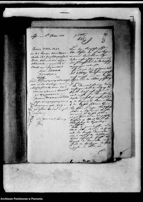 Obraz 6 z jednostki "Akta in Denuntiationssachen wider den Oekonomiekommissarius Wendt zu Wągrowiec."