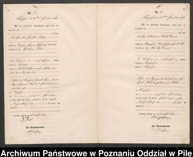 Obraz 6 z jednostki "Księga zgonów"