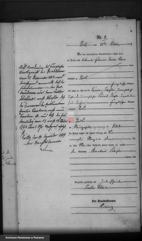 Obraz 11 z jednostki "Księga urodzeń"